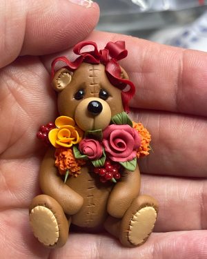 11h45 - 13h45 Manda Theart Polymer Clay Class