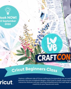 09h30 to 10h30 Cricut Beginner 1 Class