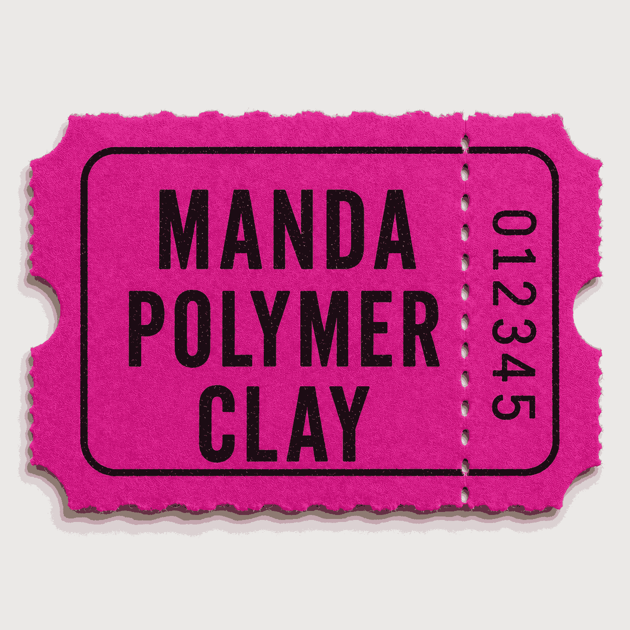 11h45 - 13h45 Manda Theart Polymer Clay Class